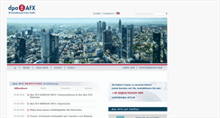 Desktop Screenshot of dpa-afx.de